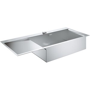 Chiuveta bucatarie GROHE K1000 31582SD0, 1 cuva, picurator stanga, inox, inox satinat Chiuveta bucatarie GROHE K1000 31582SD0, 1 cuva, picurator stanga, inox, inox satinat
