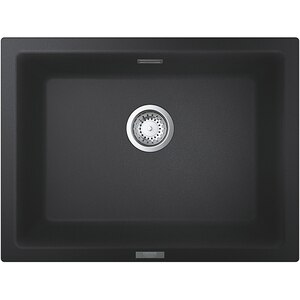Chiuveta bucatarie GROHE K700U 31655AP0, 1 cuva, compozit quartz, negru Chiuveta bucatarie GROHE K700U 31655AP0, 1 cuva, compozit quartz, negru