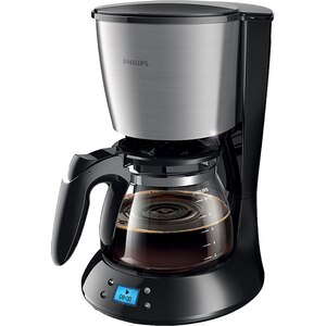 Cafetiera PHILIPS Daily Collection HD7459/20, 1.2l, 1000W, Pana la 15 cesti, argintiu-negru Cafetiera PHILIPS Daily Collection HD7459/20, 1.2l, 1000W, Pana la 15 cesti, argintiu-negru