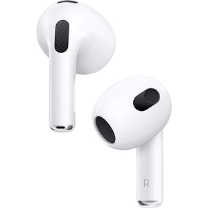 Casti APPLE AirPods 3, True Wireless, Bluetooth, In-Ear, Microfon, Carcasa Incarcare Lightning, alb Casti APPLE AirPods 3, True Wireless, Bluetooth, In-Ear, Microfon, Carcasa Incarcare Lightning, alb