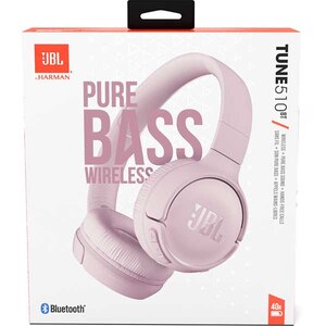 Casti JBL Tune 510BT, Bluetooth, On-ear, Microfon, roz Casti JBL Tune 510BT, Bluetooth, On-ear, Microfon, roz