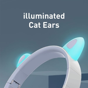 Casti pentru copii PROMATE Panda, Bluetooth, On-ear, Microfon, lila-alb Casti pentru copii PROMATE Panda, Bluetooth, On-ear, Microfon, lila-alb
