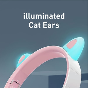 Casti pentru copii PROMATE Panda, Bluetooth, On-ear, Microfon, roz Casti pentru copii PROMATE Panda, Bluetooth, On-ear, Microfon, roz