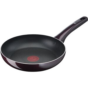 Tigaie TEFAL Resist D5220483, 24cm, aluminiu, Thermo Signal, mov Tigaie TEFAL Resist D5220483, 24cm, aluminiu, Thermo Signal, mov