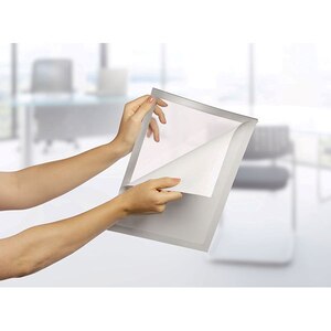 Display magnetic DURABLE Duraframe, A4, 2 bucati, argintiu Display magnetic DURABLE Duraframe, A4, 2 bucati, argintiu