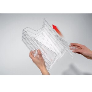 Tavita documente suplimentara DURABLE Combiboxx, plastic, transparent Tavita documente suplimentara DURABLE Combiboxx, plastic, transparent