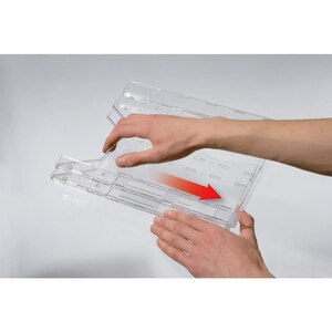 Tavita documente suplimentara DURABLE Combiboxx, plastic, transparent Tavita documente suplimentara DURABLE Combiboxx, plastic, transparent