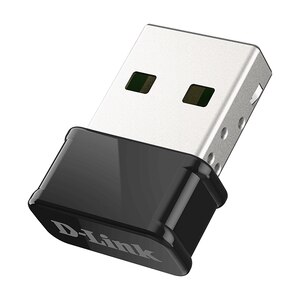Adaptor nano USB Wireless D-LINK DWA181, Dual-Band 400 + 867 Mbps, negru Adaptor nano USB Wireless D-LINK DWA181, Dual-Band 400 + 867 Mbps, negru
