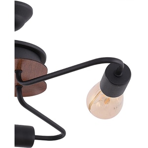Lustra ERSTE LICHT ENIS2 EL0058503, 180W, E27, negru Lustra ERSTE LICHT ENIS2 EL0058503, 180W, E27, negru
