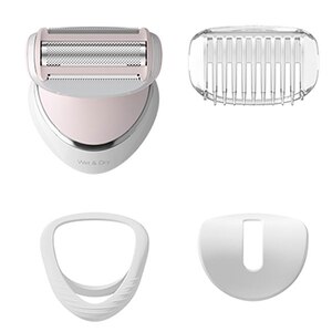 Epilator PHILIPS Series 8000 BRE710/00, 32 pensete, 2 viteze, 5 accesorii, Wet&Dry, acumulator, alb Epilator PHILIPS Series 8000 BRE710/00, 32 pensete, 2 viteze, 5 accesorii, Wet&Dry, acumulator, alb