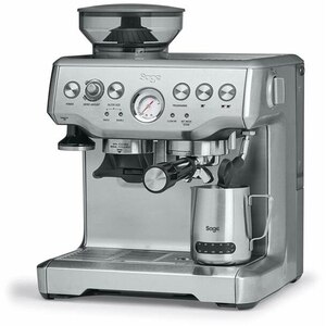 Espressor manual SAGE Barista Express BES875BSS, 2l, 1850W, 15 bar, sistem termic Thermocoil, argintiu Espressor manual SAGE Barista Express BES875BSS, 2l, 1850W, 15 bar, sistem termic Thermocoil, argintiu