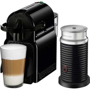 Pachet espressor capsule NESPRESSO Inissia + Aparat pentru spuma de lapte Aeroccino 3 EN80.BAE, 1.7l, 1260W, 19 bar, negru Pachet espressor capsule NESPRESSO Inissia + Aparat pentru spuma de lapte Aeroccino 3 EN80.BAE, 1.7l, 1260W, 19 bar, negru