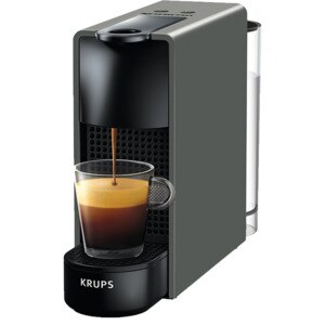 Espressor capsule NESPRESSO Essenza Mini XN110B10, 0.6l, 1300W, 19 bar, gri inchis-negru Espressor capsule NESPRESSO Essenza Mini XN110B10, 0.6l, 1300W, 19 bar, gri inchis-negru