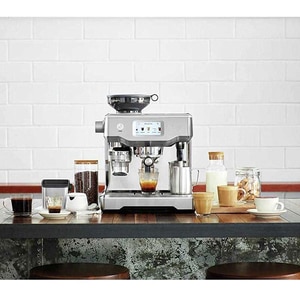 Espressor manual SAGE SES990BSS, 2.5l, 2400W, 15 bar, sistem Oracle Touch, argintiu Espressor manual SAGE SES990BSS, 2.5l, 2400W, 15 bar, sistem Oracle Touch, argintiu