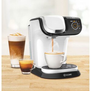 Espressor capsule BOSCH Tassimo My Way 2 TAS6504, 1.3l, 1500W, 15 bar, alb-negru Espressor capsule BOSCH Tassimo My Way 2 TAS6504, 1.3l, 1500W, 15 bar, alb-negru