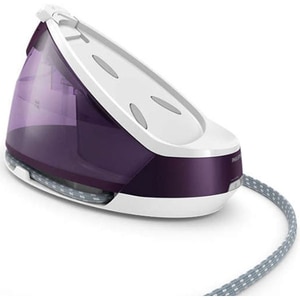 Statie de calcat PHILIPS GC7933/30 PerfectCare Complact Plus, 2400W, 120g/min, 1.5l, talpa SteamGlide Plus, alb-mov Statie de calcat PHILIPS GC7933/30 PerfectCare Complact Plus, 2400W, 120g/min, 1.5l, talpa SteamGlide Plus, alb-mov