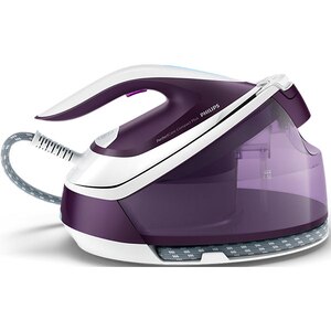 Statie de calcat PHILIPS GC7933/30 PerfectCare Complact Plus, 2400W, 120g/min, 1.5l, talpa SteamGlide Plus, alb-mov Statie de calcat PHILIPS GC7933/30 PerfectCare Complact Plus, 2400W, 120g/min, 1.5l, talpa SteamGlide Plus, alb-mov