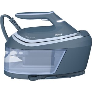 Statie de calcat PHILIPS Seria 6000 PSG6042/20, 2400W, 550g/min, 1.8l, talpa SteamGlide Advanced, albastru Statie de calcat PHILIPS Seria 6000 PSG6042/20, 2400W, 550g/min, 1.8l, talpa SteamGlide Advanced, albastru