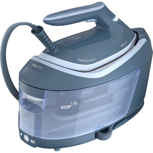 Statie de calcat PHILIPS Seria 6000 PSG6042/20, 2400W, 550g/min, 1.8l, talpa SteamGlide Advanced, albastru Statie de calcat PHILIPS Seria 6000 PSG6042/20, 2400W, 550g/min, 1.8l, talpa SteamGlide Advanced, albastru