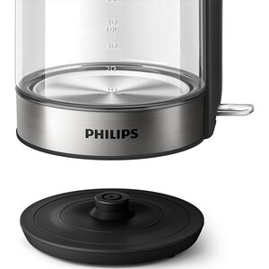 Fierbator apa PHILIPS Series 5000 HD933980, 1.7l, 2200W, argintiu-negru Fierbator apa PHILIPS Series 5000 HD933980, 1.7l, 2200W, argintiu-negru