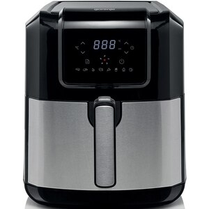 Friteuza cu aer cald GORENJE AF1700DB, 5l, 1700W, negru-argintiu Friteuza cu aer cald GORENJE AF1700DB, 5l, 1700W, negru-argintiu