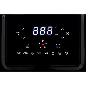 Friteuza cu aer cald GORENJE AF1700DB, 5l, 1700W, negru-argintiu Friteuza cu aer cald GORENJE AF1700DB, 5l, 1700W, negru-argintiu