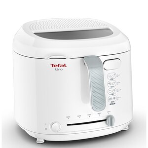 Friteuza TEFAL Uno FF203130, 1kg, 1.8l, 1600W, 150-190 grade, alb-gri Friteuza TEFAL Uno FF203130, 1kg, 1.8l, 1600W, 150-190 grade, alb-gri