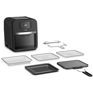 Friteuza cu aer cald multifunctionala TEFAL Easy Fry FW501815, 1.7kg, 11l, 2000W, negru-argintiu Friteuza cu aer cald multifunctionala TEFAL Easy Fry FW501815, 1.7kg, 11l, 2000W, negru-argintiu