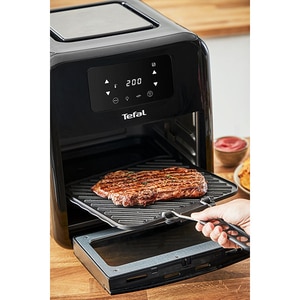 Friteuza cu aer cald multifunctionala TEFAL Easy Fry FW501815, 1.7kg, 11l, 2000W, negru-argintiu Friteuza cu aer cald multifunctionala TEFAL Easy Fry FW501815, 1.7kg, 11l, 2000W, negru-argintiu