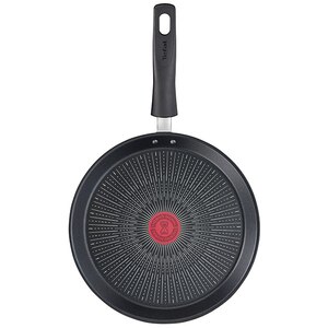 Tigaie clatite TEFAL Unlimited G2553872, 25cm, aluminiu, Thermo Signal, negru Tigaie clatite TEFAL Unlimited G2553872, 25cm, aluminiu, Thermo Signal, negru