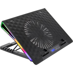 Cooler laptop gaming MYRIA X10, RGB, 17", negru Cooler laptop gaming MYRIA X10, RGB, 17", negru