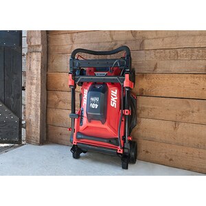 Masina de tuns iarba SKIL GM1E0140BA, 40V, sac 50l + 2 acumulatori si incarcator Masina de tuns iarba SKIL GM1E0140BA, 40V, sac 50l + 2 acumulatori si incarcator