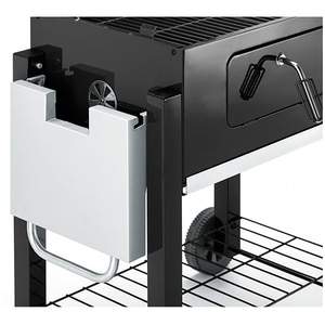 Gratar carbune LANDMANN Dorado 31401, 56 x 42 cm, 2 suprafete, 2 role, negru Gratar carbune LANDMANN Dorado 31401, 56 x 42 cm, 2 suprafete, 2 role, negru