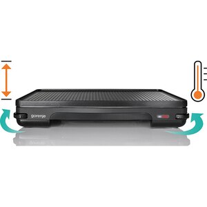 Gratar electric GORENJE TG2000LCB, 1800W, negru Gratar electric GORENJE TG2000LCB, 1800W, negru