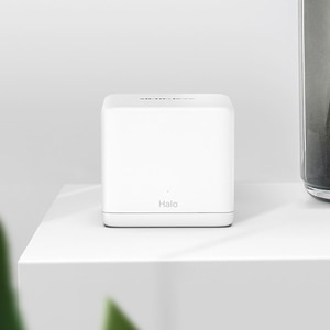Sistem Wi-Fi Mesh MERCUSYS Halo H30G AC1300, Dual-Band 400 + 867 Mbps, 3 buc, alb Sistem Wi-Fi Mesh MERCUSYS Halo H30G AC1300, Dual-Band 400 + 867 Mbps, 3 buc, alb