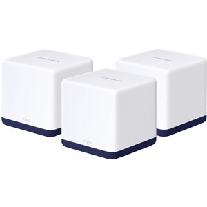 Sistem Wi-Fi Mesh MERCUSYS Halo H50G AC1900, Dual-Band 600 + 1300 Mbps, 3 buc, alb Sistem Wi-Fi Mesh MERCUSYS Halo H50G AC1900, Dual-Band 600 + 1300 Mbps, 3 buc, alb