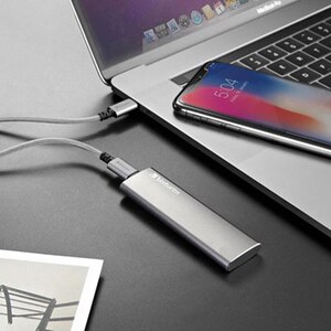 SSD extern VERBATIM VX500, 1TB, USB 3.1 Gen 2, argintiu SSD extern VERBATIM VX500, 1TB, USB 3.1 Gen 2, argintiu