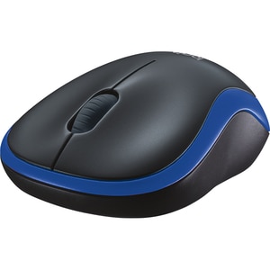 Mouse Wireless LOGITECH M185, 1000 dpi, albastru Mouse Wireless LOGITECH M185, 1000 dpi, albastru