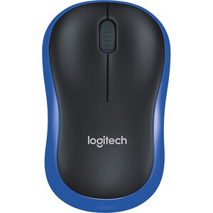 Mouse Wireless LOGITECH M185, 1000 dpi, albastru Mouse Wireless LOGITECH M185, 1000 dpi, albastru