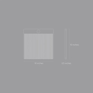 Platou branzetruri SPIN Ida L, 25 x 1.2 cm, corian, albastru Platou branzetruri SPIN Ida L, 25 x 1.2 cm, corian, albastru