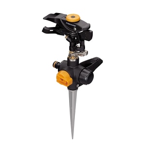 Aspersor pulsator cu tarus FISKARS 1027029, 500 mp Aspersor pulsator cu tarus FISKARS 1027029, 500 mp