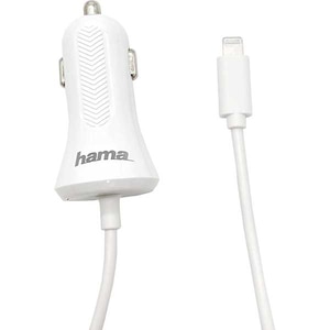 Incarcator auto HAMA 210503, Lightning, alb Incarcator auto HAMA 210503, Lightning, alb