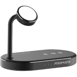 Incarcator wireless PROMATE Wavepower, 1xUSB-A, universal, QI, 15W, negru Incarcator wireless PROMATE Wavepower, 1xUSB-A, universal, QI, 15W, negru