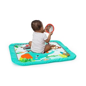 Saltea de joaca BRIGHT STARTS Zig Zag Safari 52039, 0-12 luni, multicolor Saltea de joaca BRIGHT STARTS Zig Zag Safari 52039, 0-12 luni, multicolor