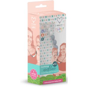 Colier dentitie EASYCARE Twilight EASY00103, 0 luni+, albastru-roz Colier dentitie EASYCARE Twilight EASY00103, 0 luni+, albastru-roz