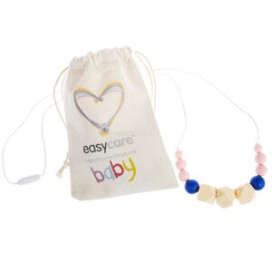 Colier dentitie EASYCARE Twilight EASY00103, 0 luni+, albastru-roz Colier dentitie EASYCARE Twilight EASY00103, 0 luni+, albastru-roz