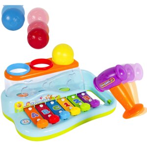 Jucarie interactiva HOLA Xilofon cu mingiute si sunete 856, 18 luni+, multicolor Jucarie interactiva HOLA Xilofon cu mingiute si sunete 856, 18 luni+, multicolor