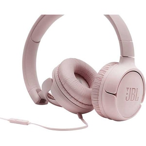 Casti JBL Tune 500, Cu fir, On-ear, Microfon, roz Casti JBL Tune 500, Cu fir, On-ear, Microfon, roz