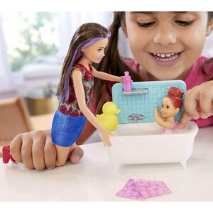 Set BARBIE Family - Facem baita MTFXH05, 3 ani+, multicolor Set BARBIE Family - Facem baita MTFXH05, 3 ani+, multicolor