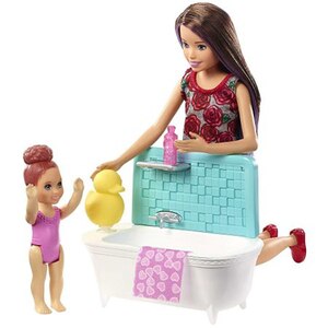 Set BARBIE Family - Facem baita MTFXH05, 3 ani+, multicolor Set BARBIE Family - Facem baita MTFXH05, 3 ani+, multicolor
